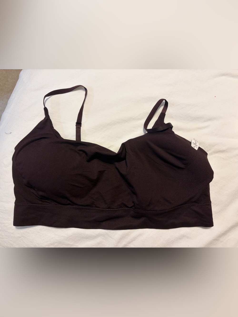 Seamless Purple Wireless Bralette - Comfortable Everyday Support